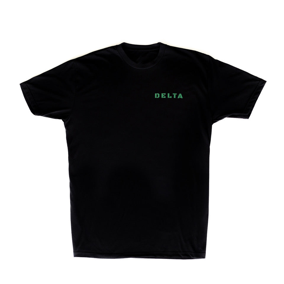 DELTA Helo Black T-Shirt