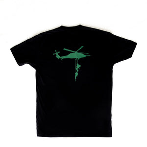 DELTA Helo Black T-Shirt